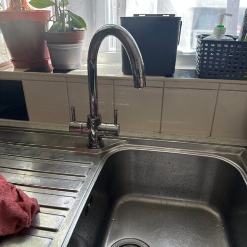 Kitchen Tap Installed by a Plumber from Complete Maintenance